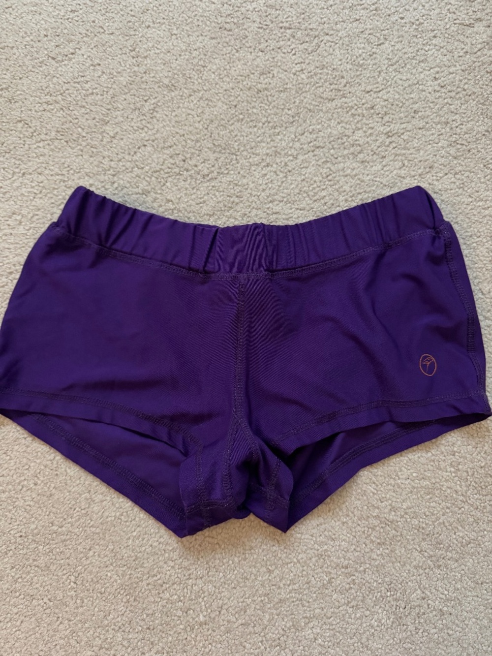 WLU (Wilfrid Laurier University) Micro Shorts - Size M